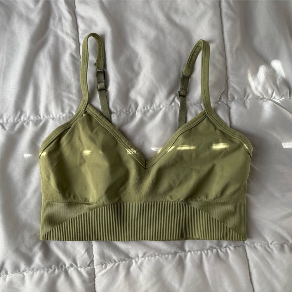 lululemon athletica Sage Green Bralette